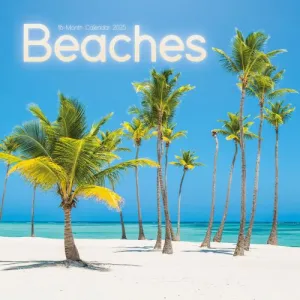 2025 Beaches Wall Calendar