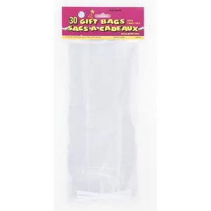 30 Clear Cello Bags