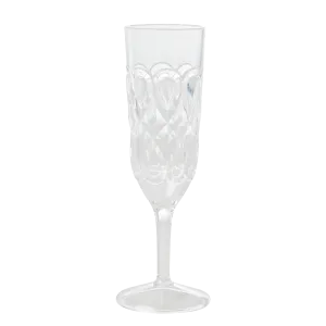 Acrylic Champagne Glass - Clear