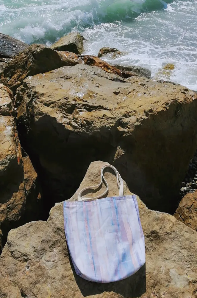 ACUARELA / bridesmaid beach bag