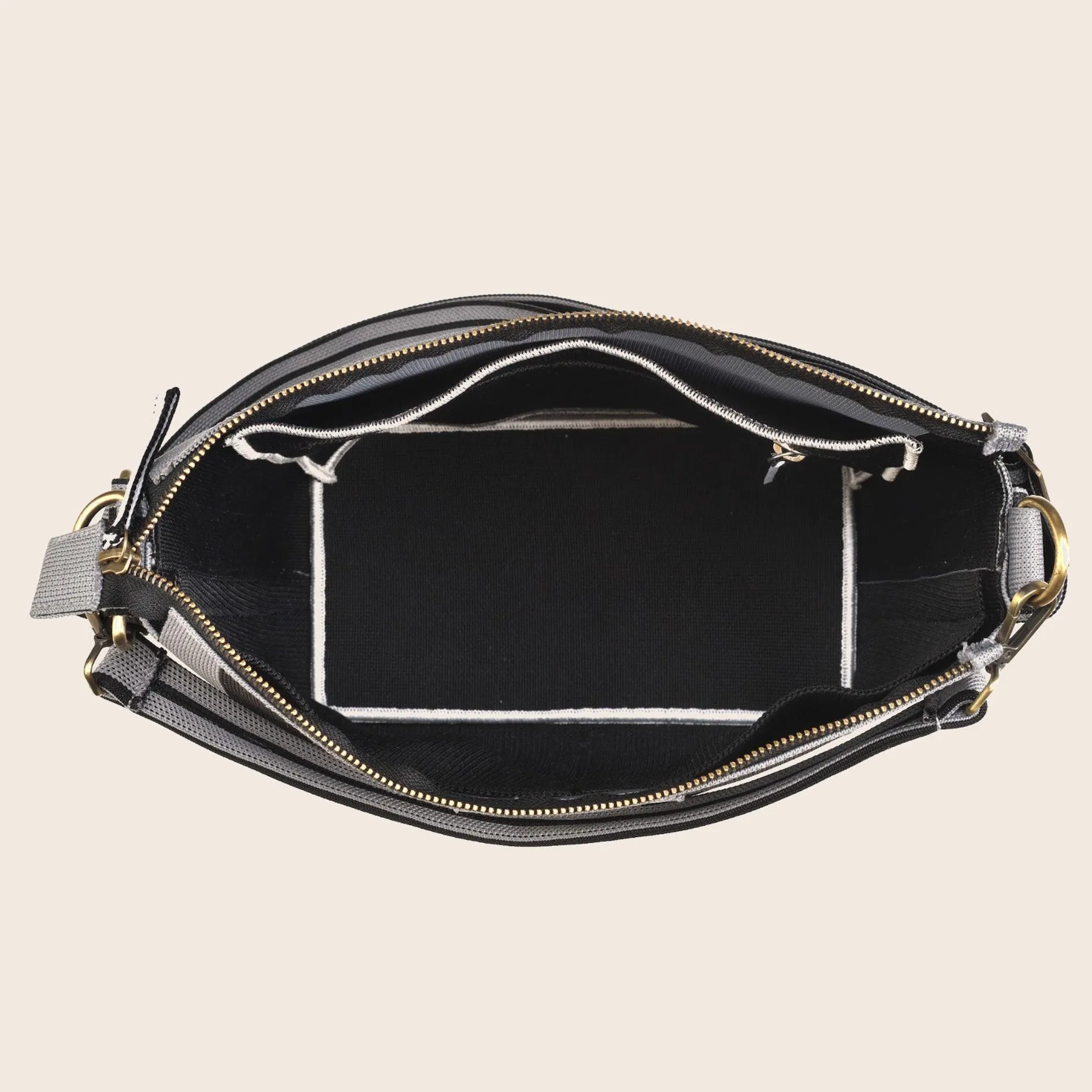 Atlas- Crossbody Sling Bag- Black