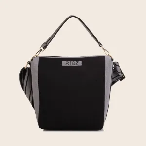 Atlas- Crossbody Sling Bag- Black