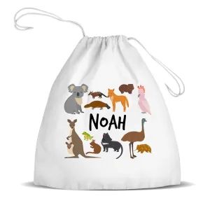 Aussie Animals Premium Drawstring Bag