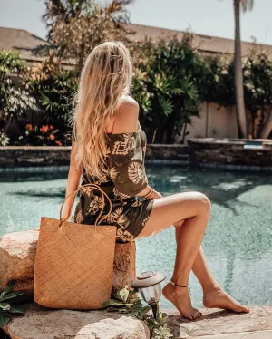 Balian Straw Beach Bag