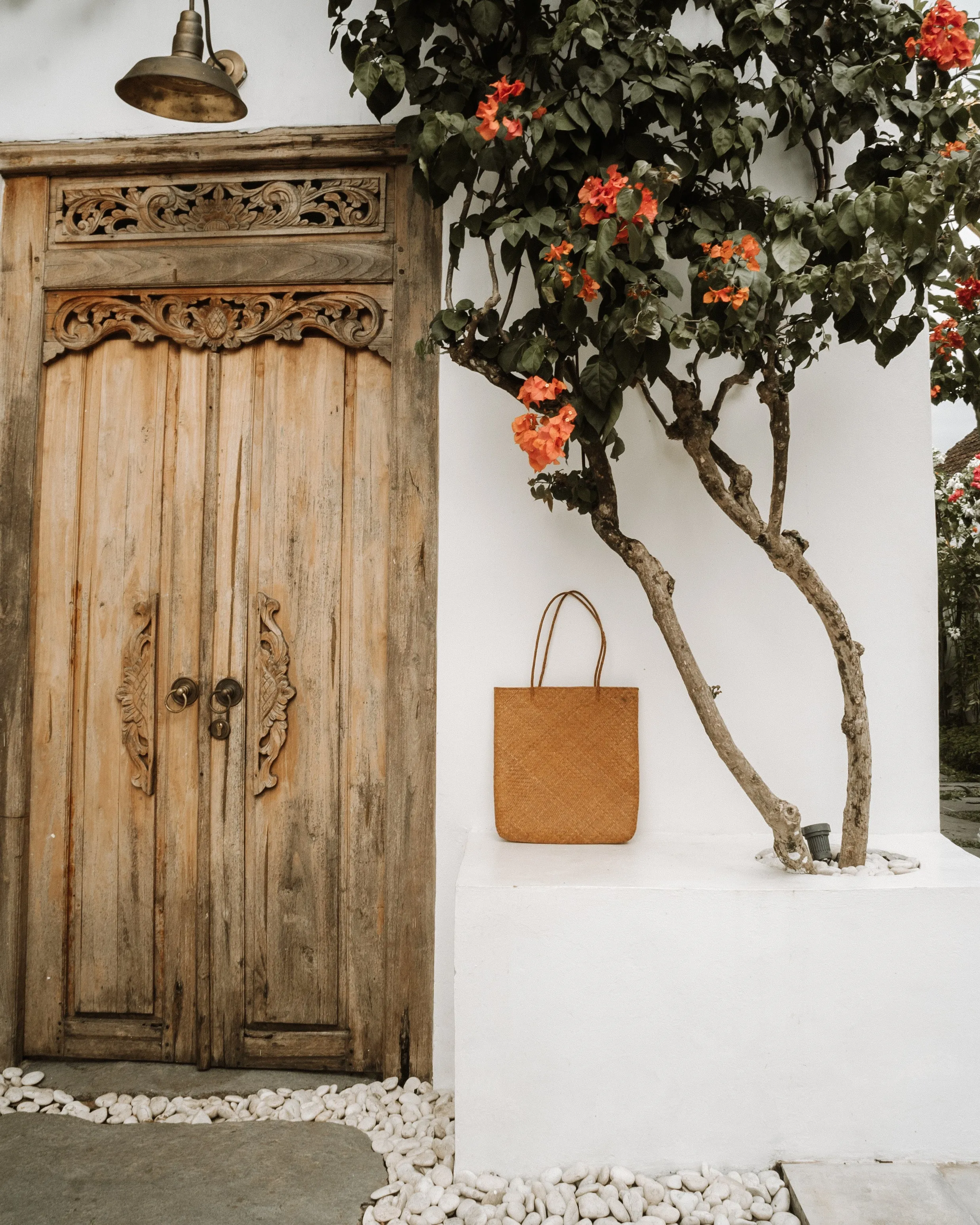 Balian Straw Beach Bag