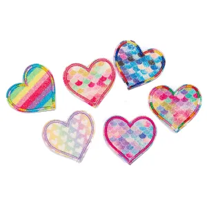 Becco Bags Mermaid/Rainbow Hearts Patches