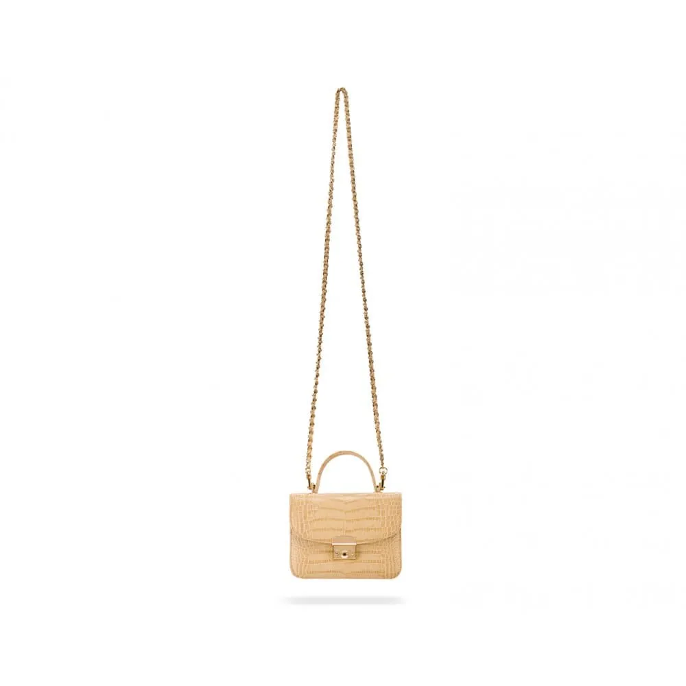 Betty Bag - Ivory Croc