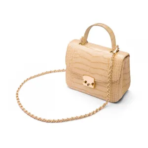 Betty Bag - Ivory Croc
