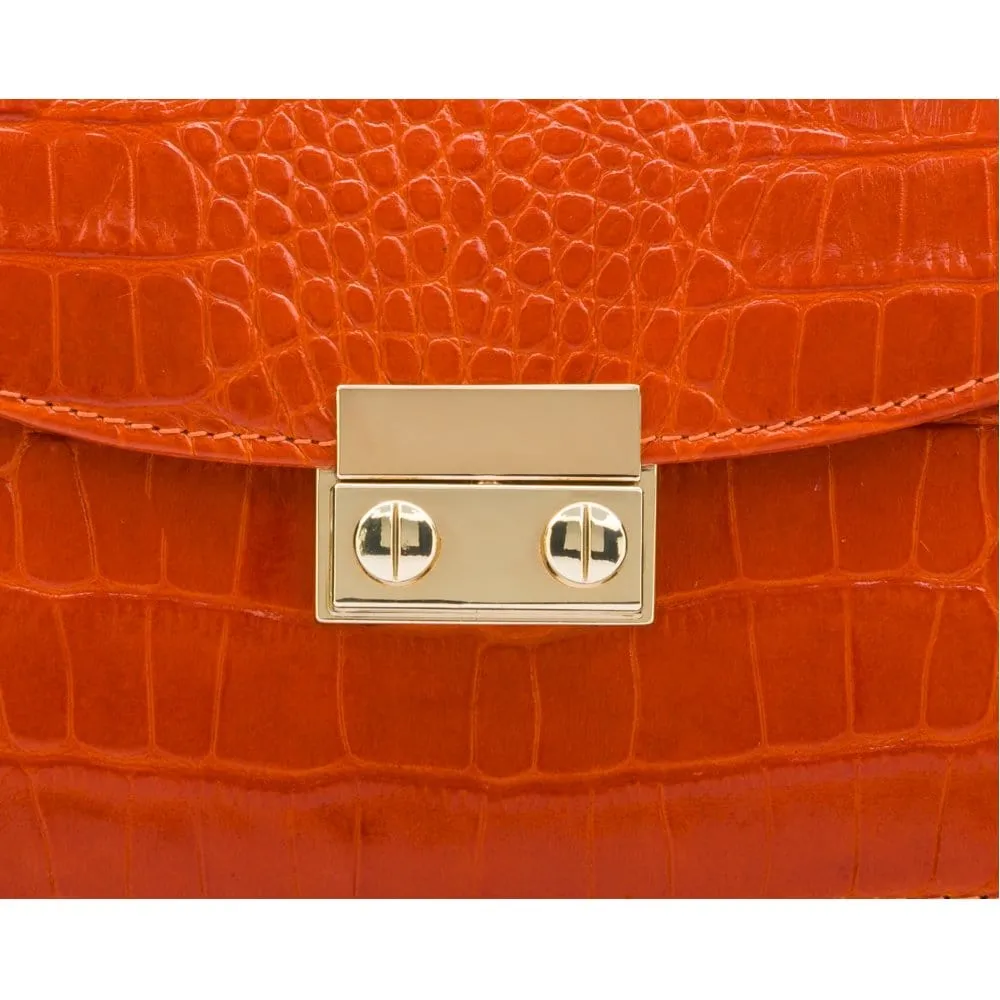 Betty Bag - Orange Croc