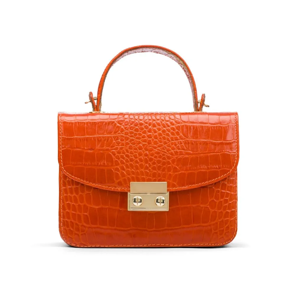 Betty Bag - Orange Croc