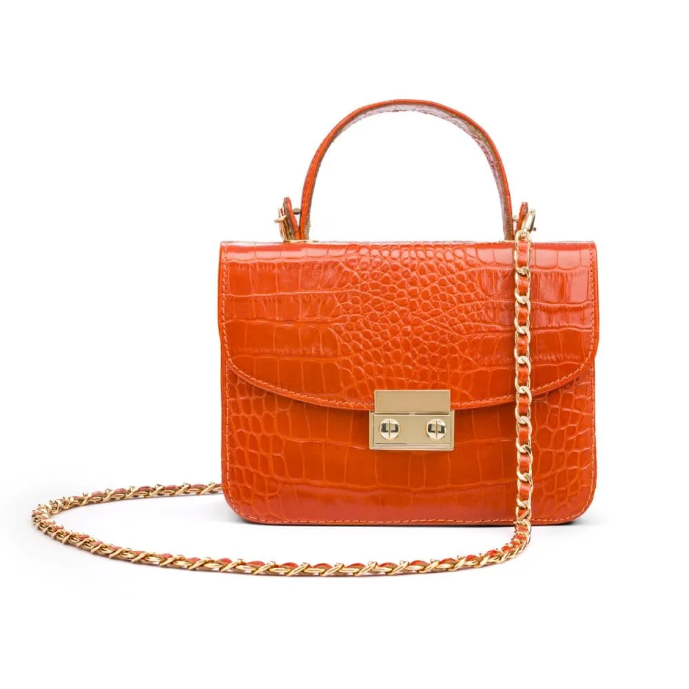 Betty Bag - Orange Croc