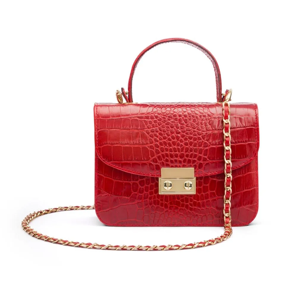 Betty Bag - Red Croc