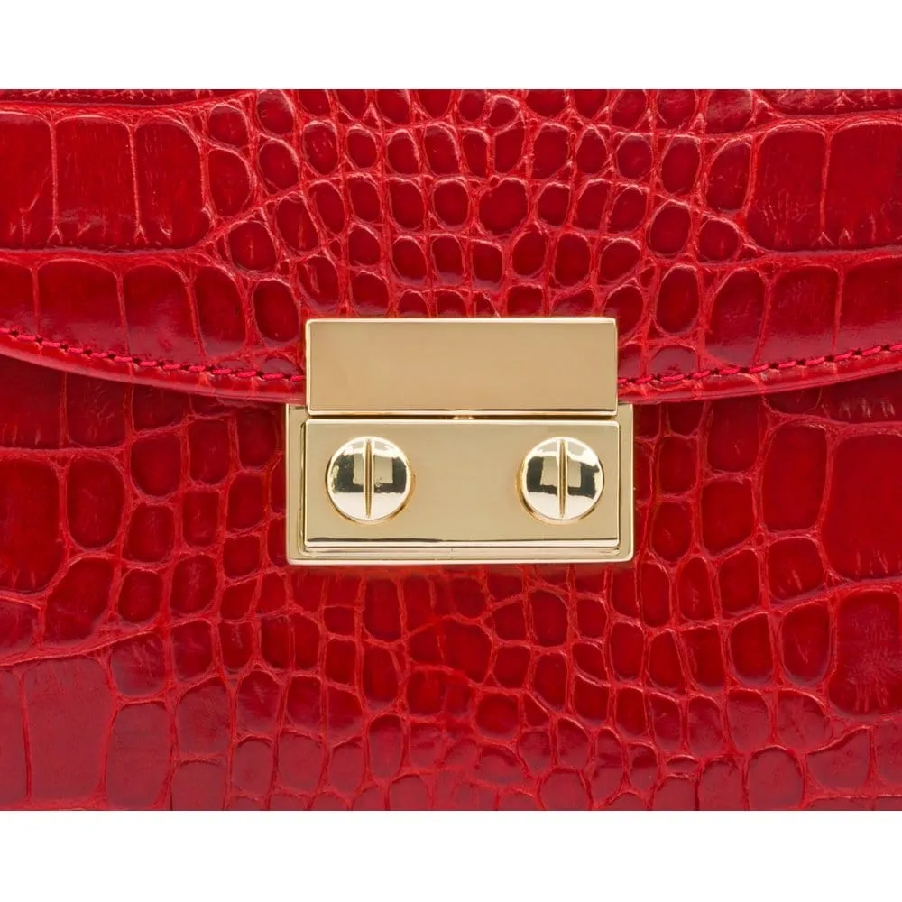 Betty Bag - Red Croc