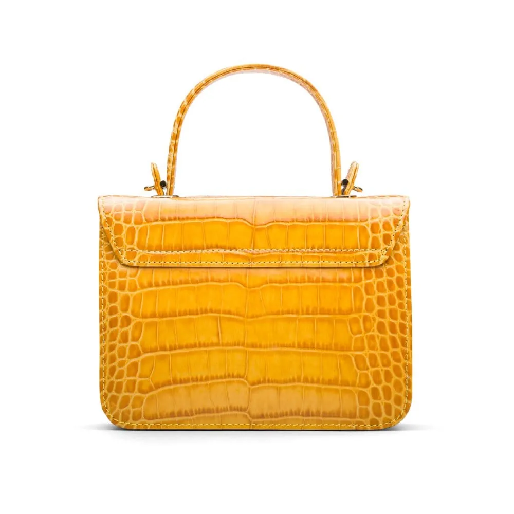 Betty Bag - Yellow Croc