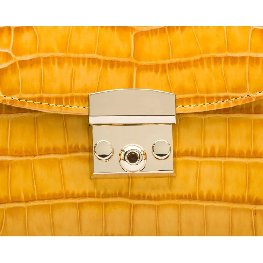 Betty Bag - Yellow Croc