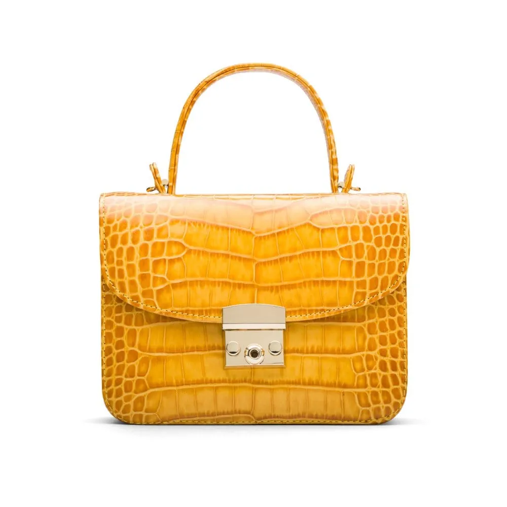 Betty Bag - Yellow Croc
