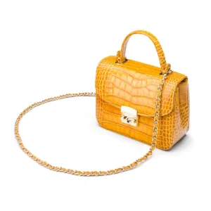 Betty Bag - Yellow Croc