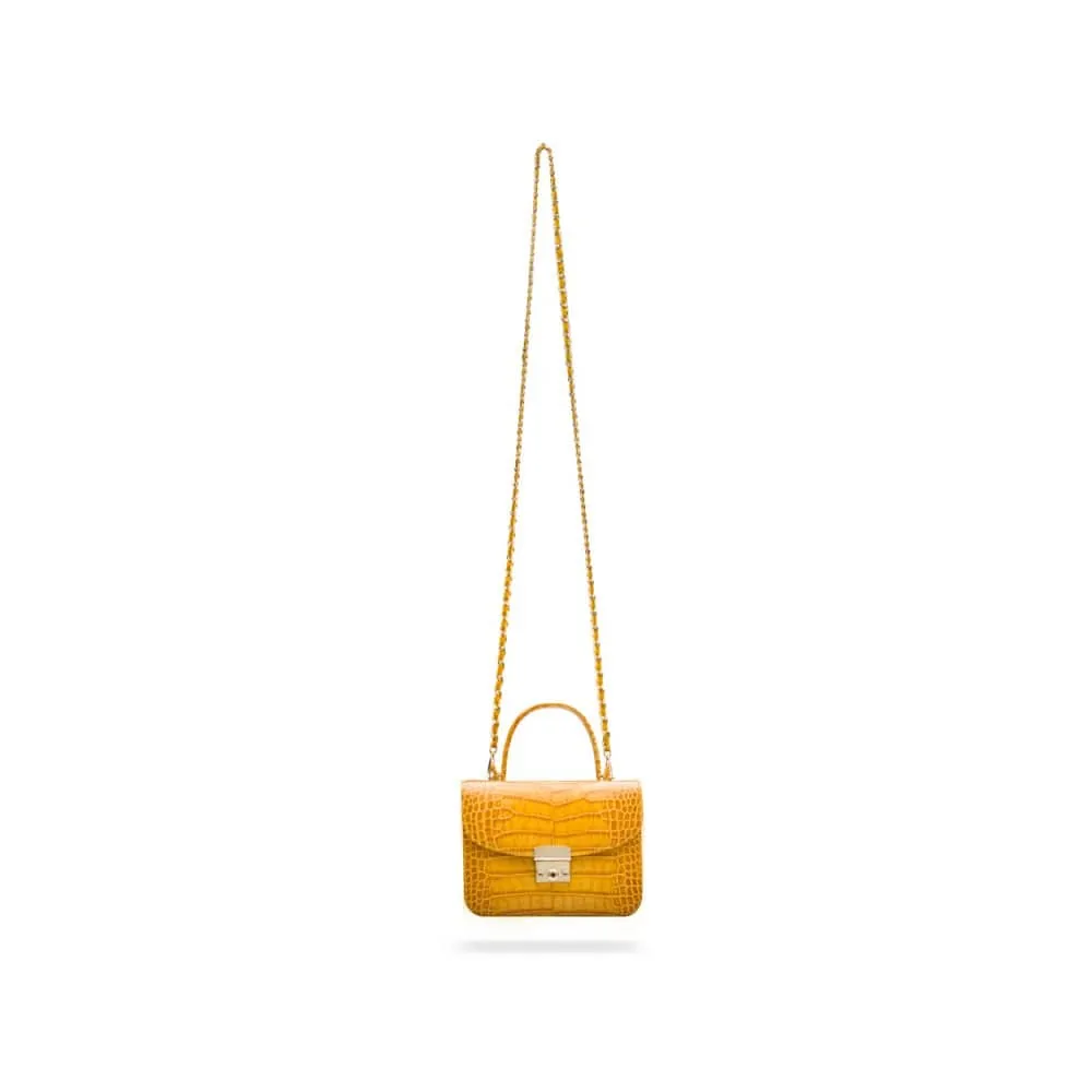 Betty Bag - Yellow Croc