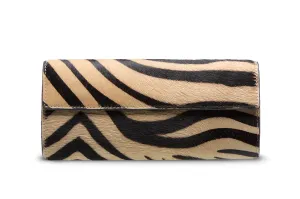 Calf Hair Classic Clutch