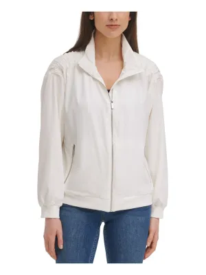 CALVIN KLEIN Womens Stretch Pocketed Jacket