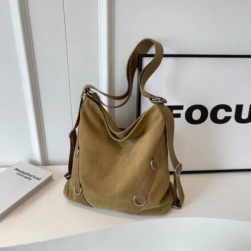 Canvas Crossbody Bag WH