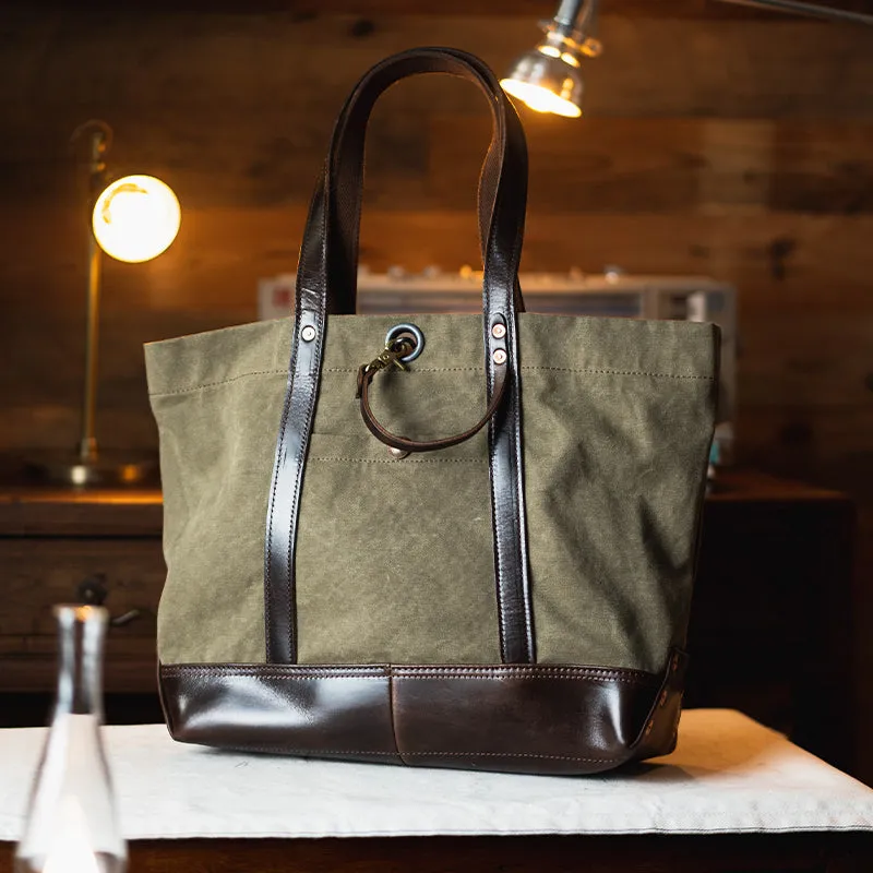 Canvas Tote Bag for Men Cool Men's Tote Bags Tote Bag on Shoulder Mens Men's Tote Bags for Work