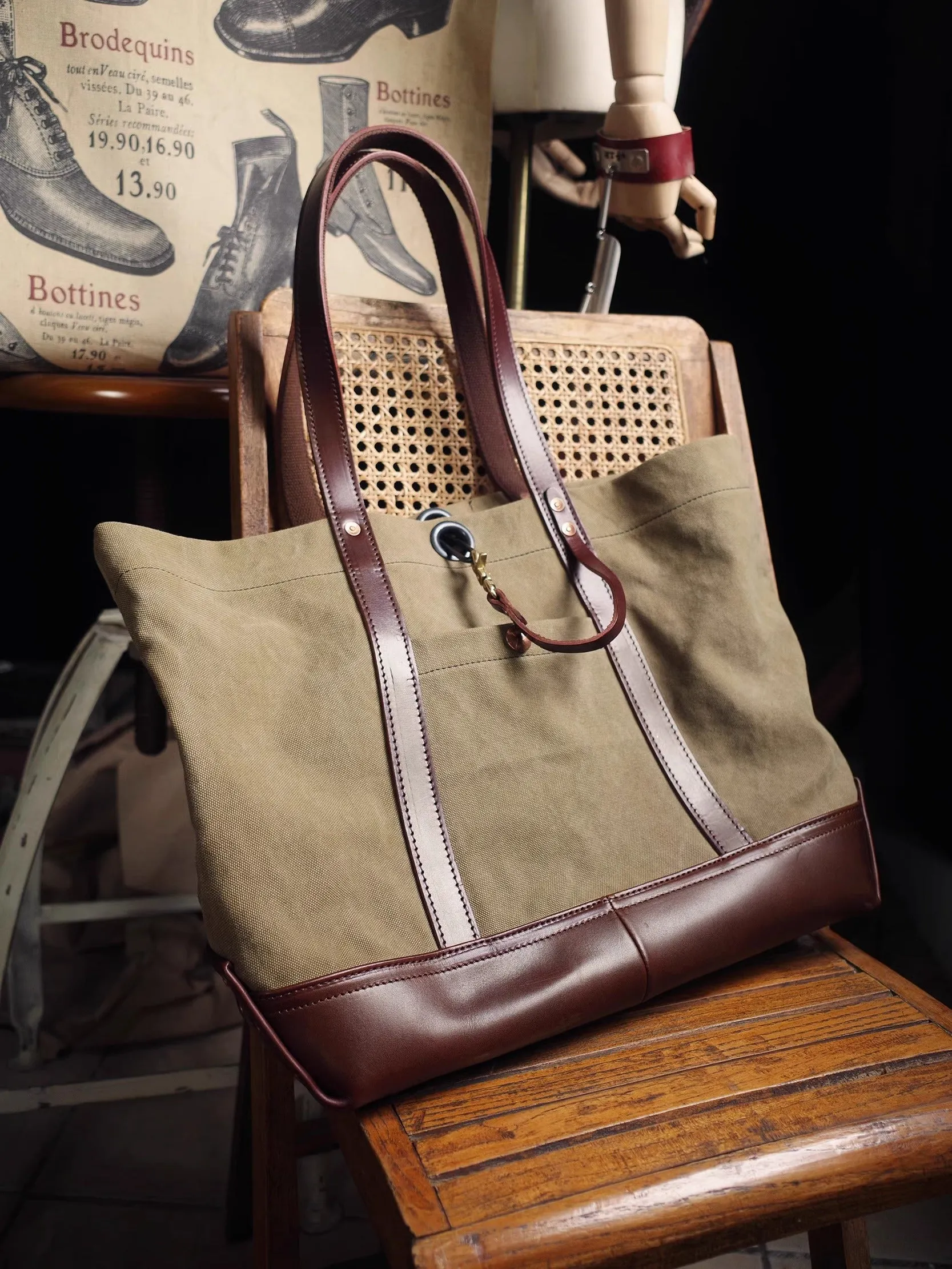 Canvas Tote Bag for Men Cool Men's Tote Bags Tote Bag on Shoulder Mens Men's Tote Bags for Work