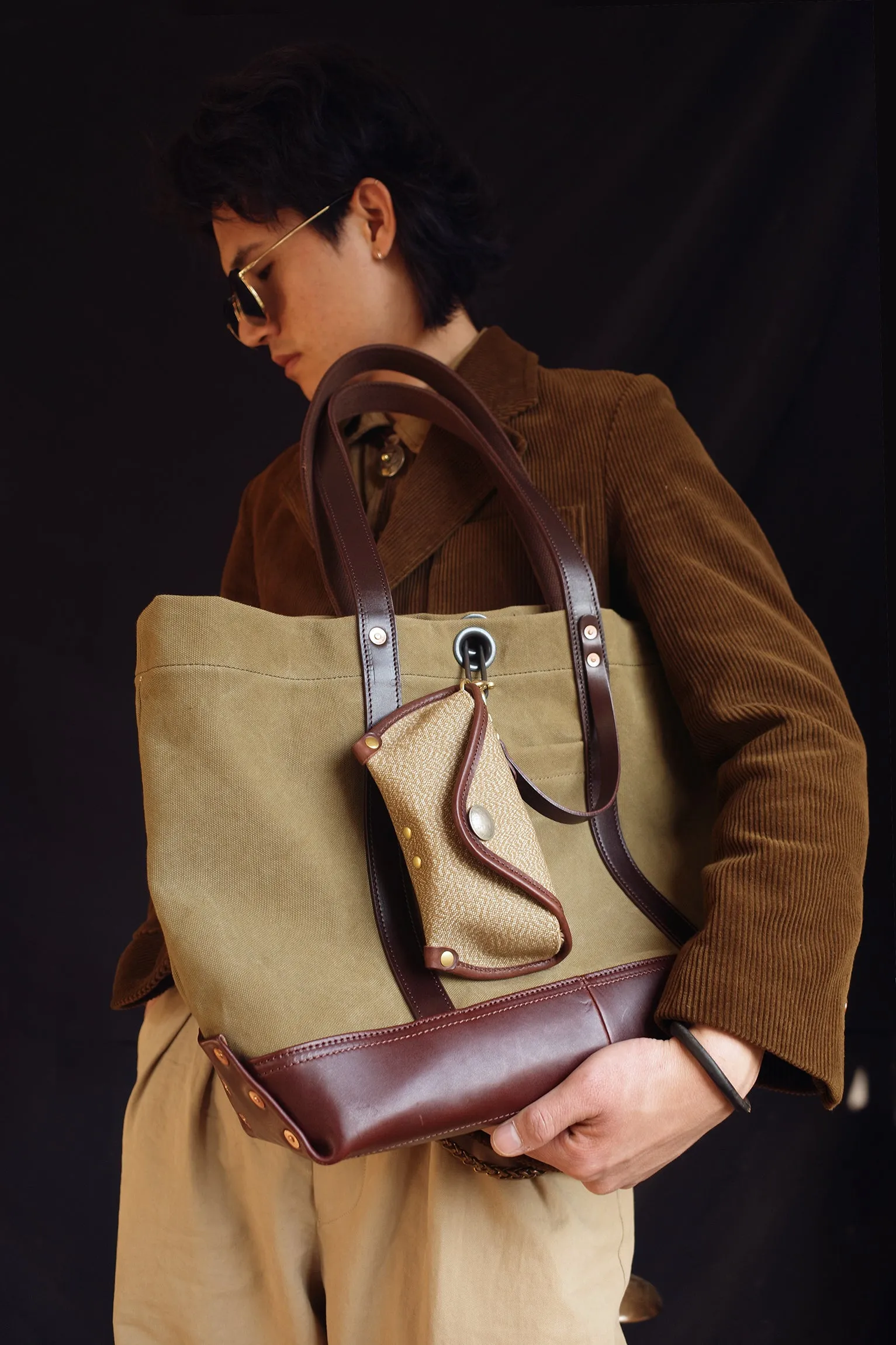 Canvas Tote Bag for Men Cool Men's Tote Bags Tote Bag on Shoulder Mens Men's Tote Bags for Work