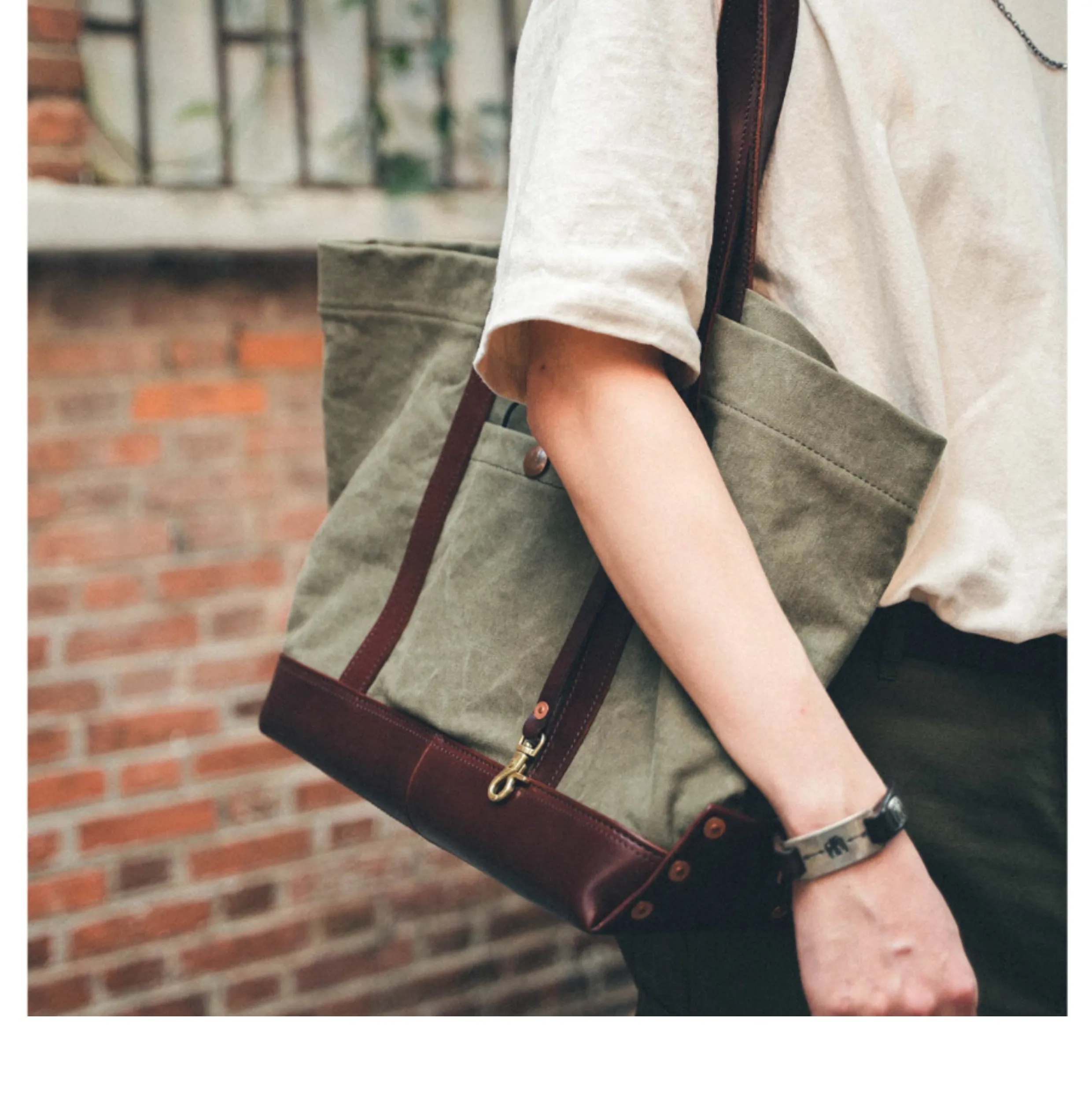 Canvas Tote Bag for Men Cool Men's Tote Bags Tote Bag on Shoulder Mens Men's Tote Bags for Work