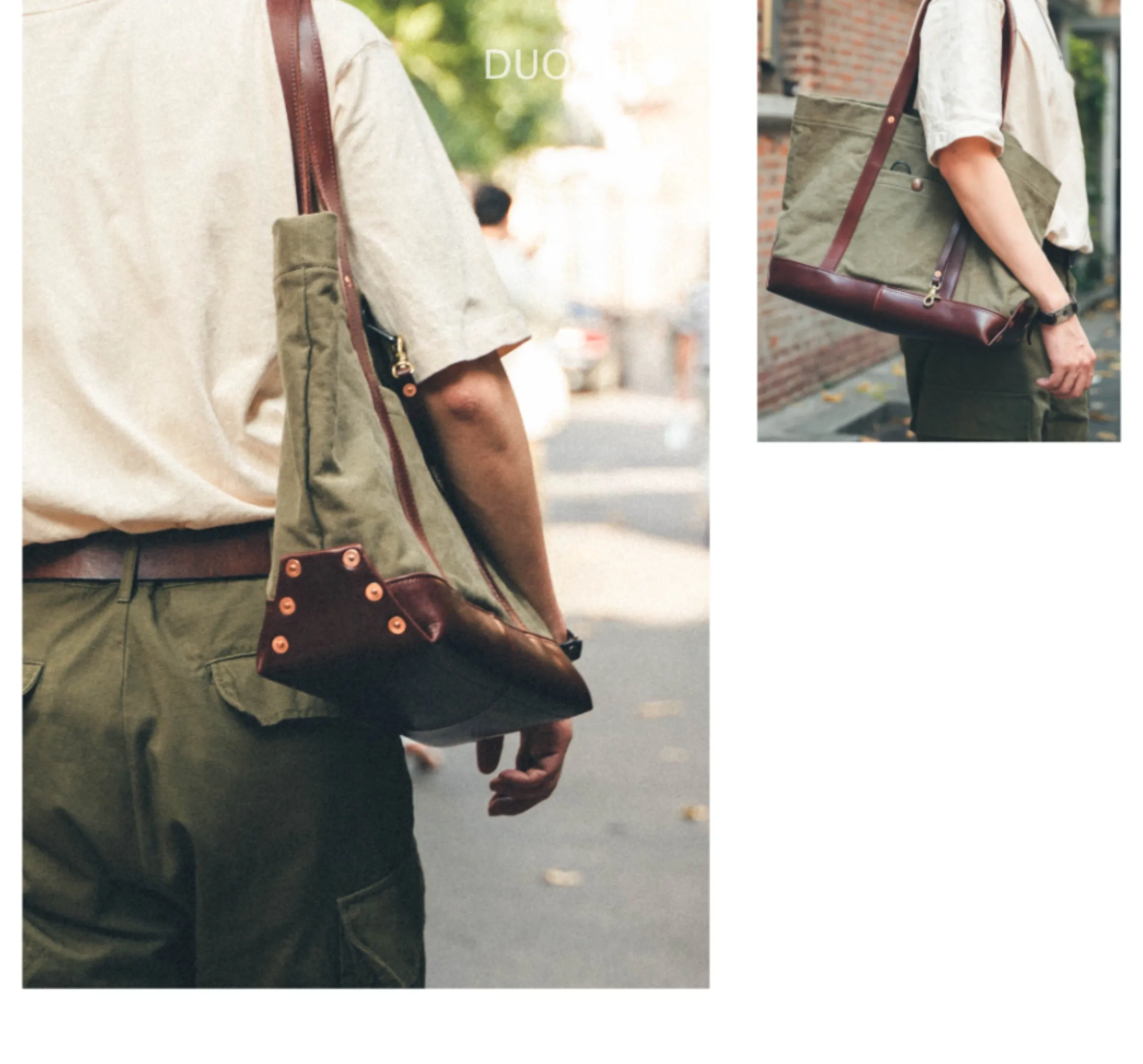 Canvas Tote Bag for Men Cool Men's Tote Bags Tote Bag on Shoulder Mens Men's Tote Bags for Work