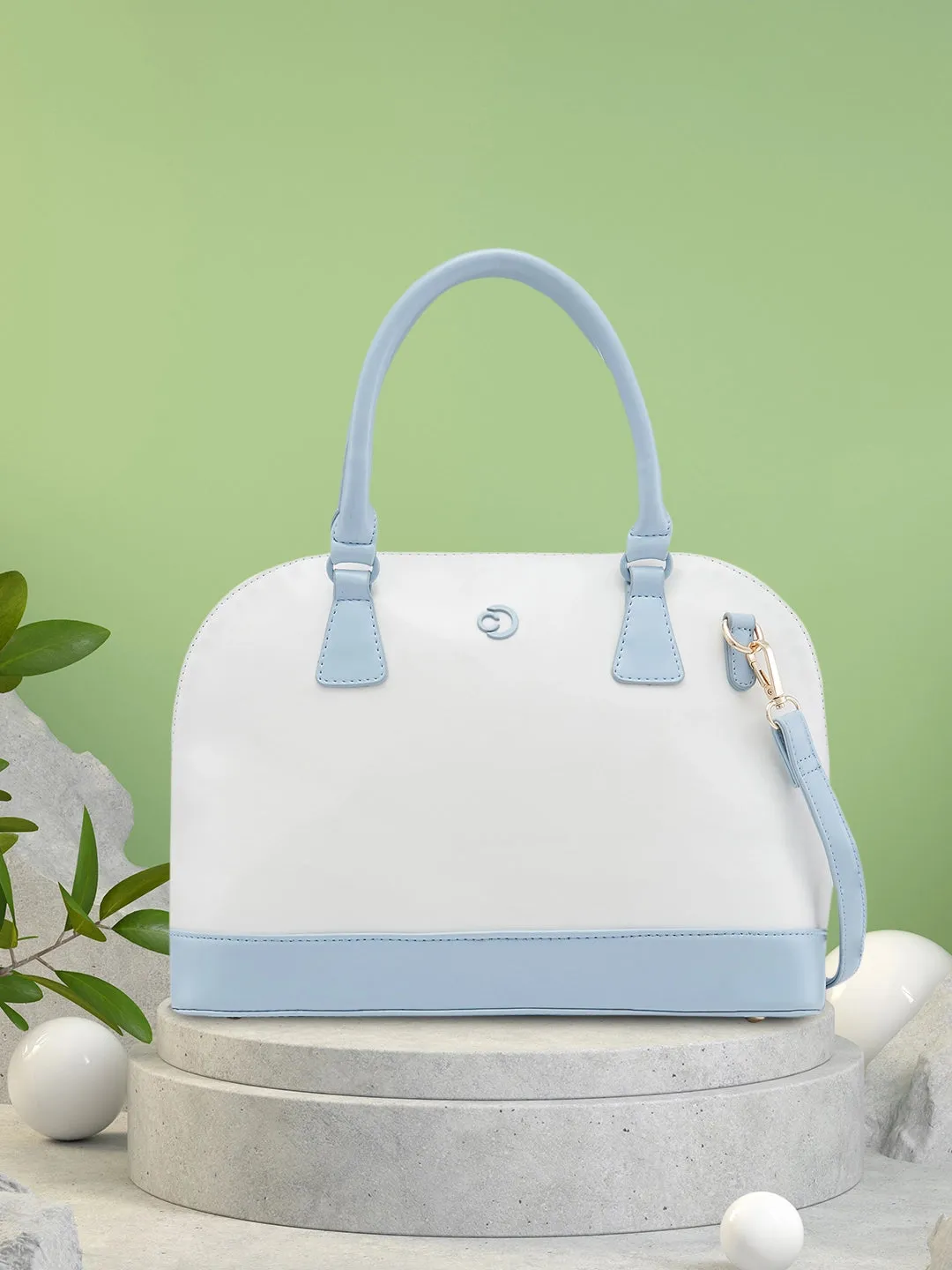 Caprese Aurora Satchel Medium Yellow