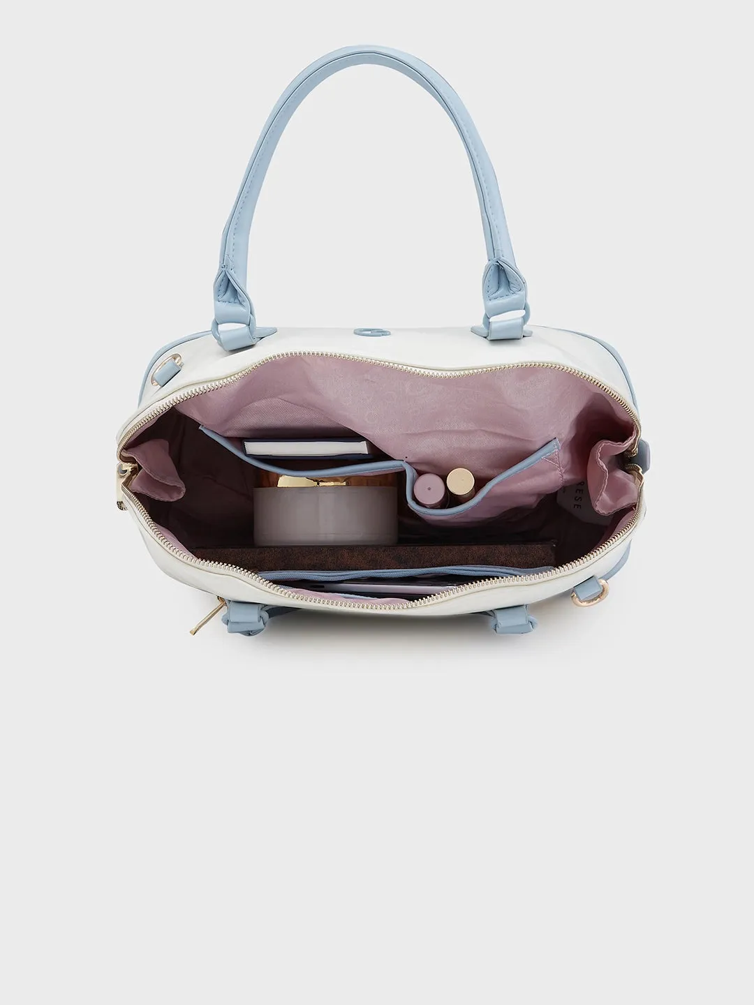 Caprese Aurora Satchel Medium Yellow