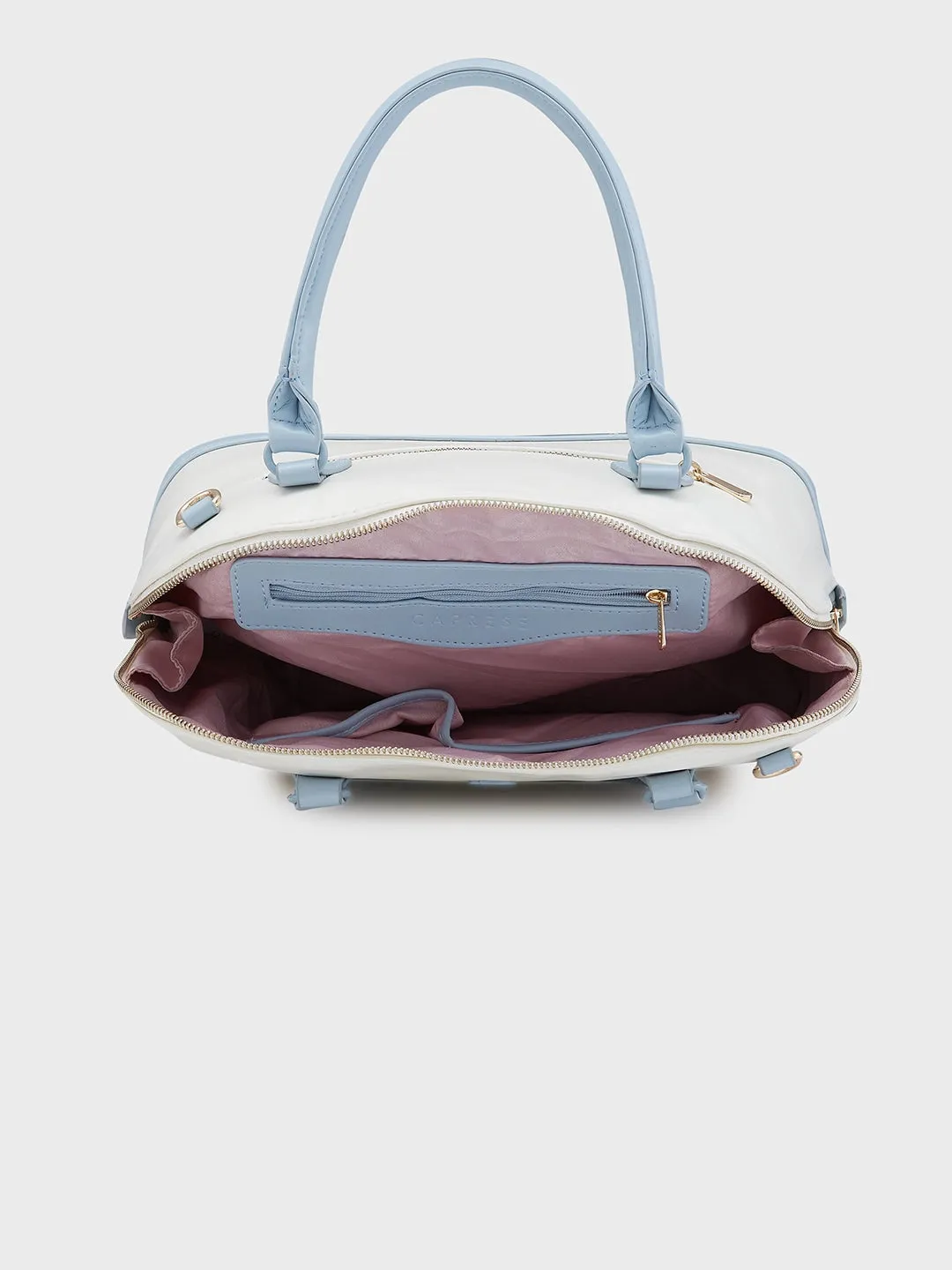 Caprese Aurora Satchel Medium Yellow