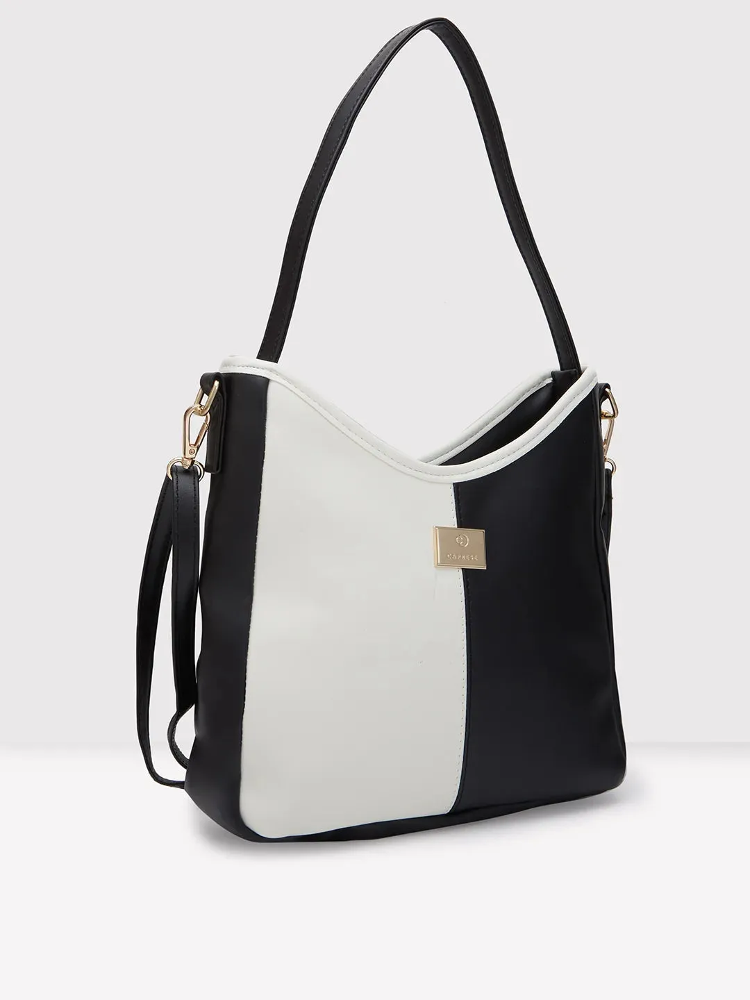 Caprese River Satchel Medium Black