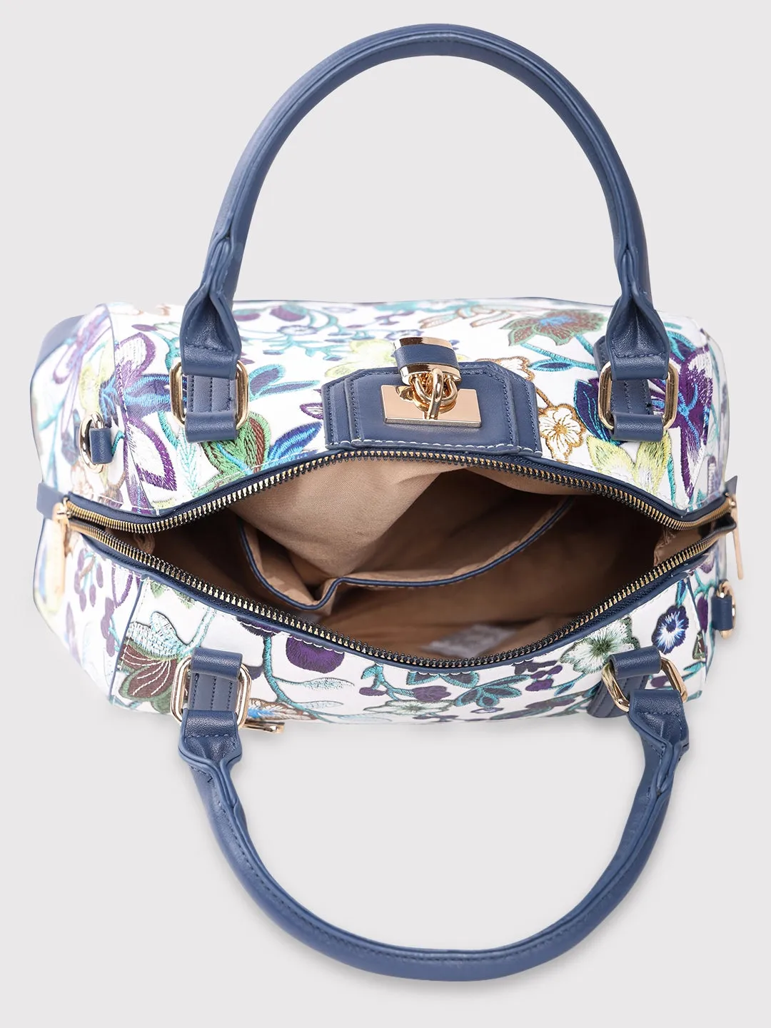 Caprese Wren Satchel Medium Navy