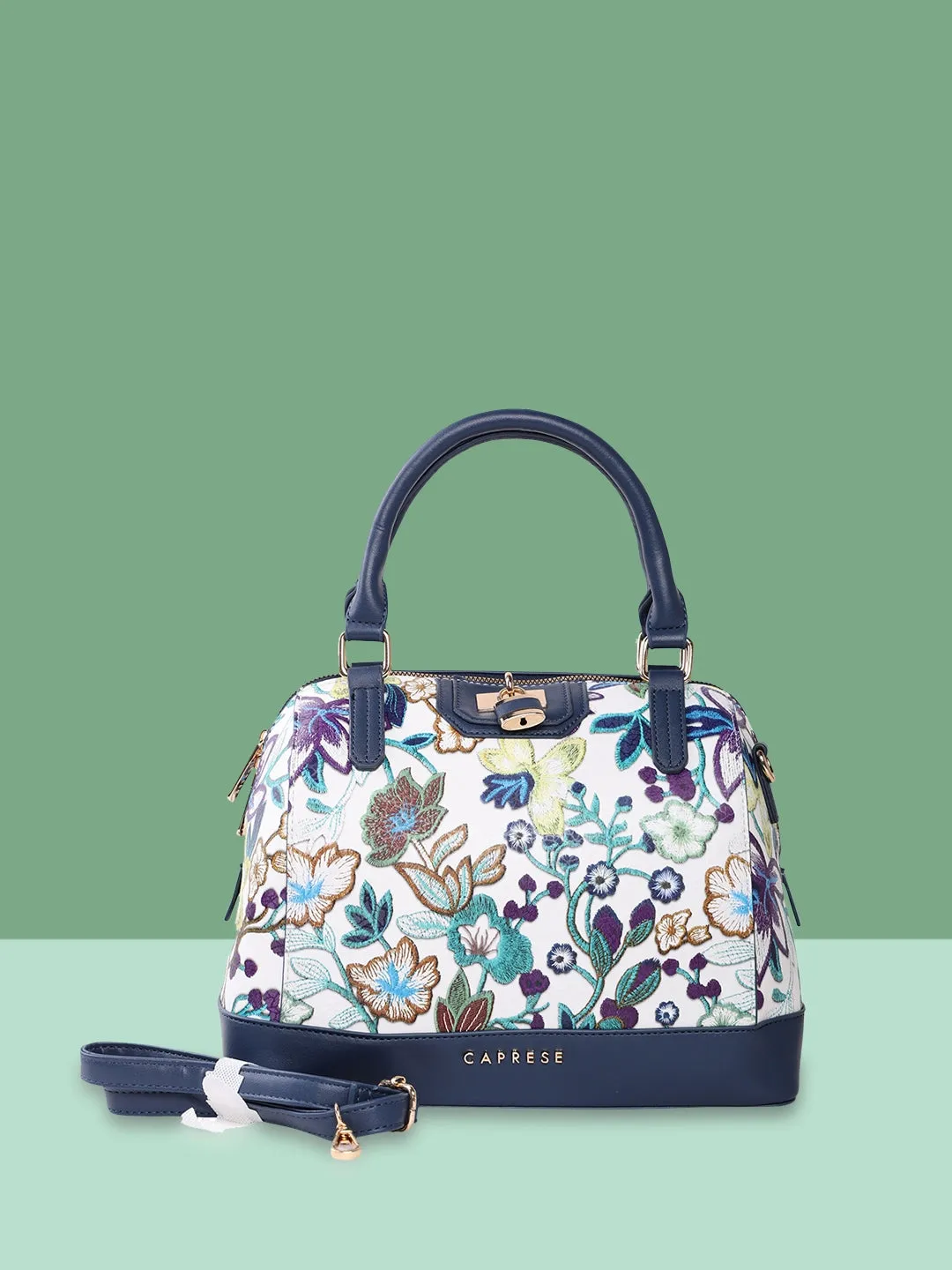 Caprese Wren Satchel Medium Navy