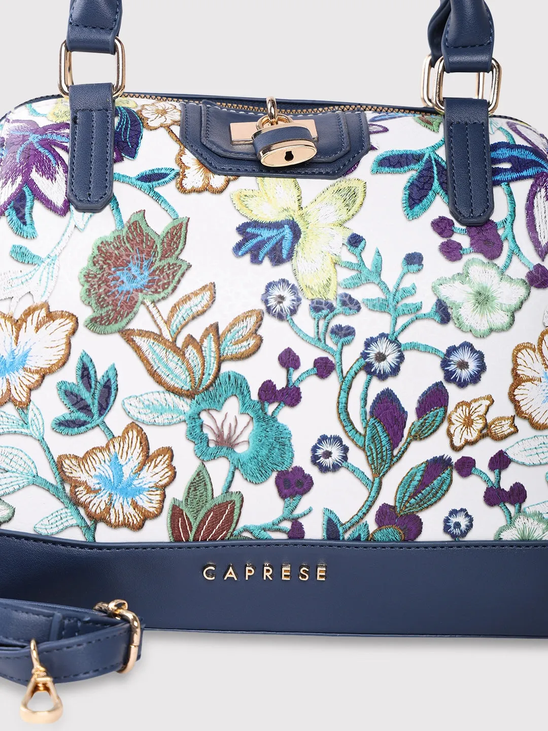 Caprese Wren Satchel Medium Navy