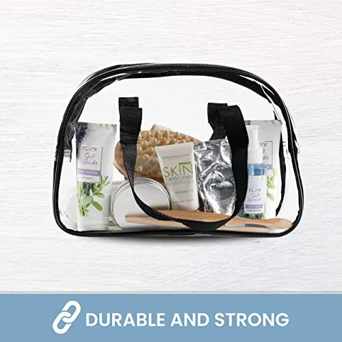 Clear Makeup abd Purse Bag Stadium Approved Great for Work, Events,