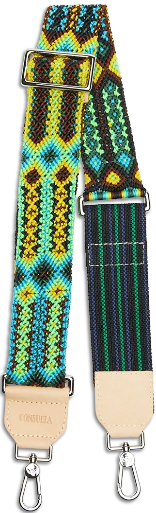 Crossbody Woven Strap Kiwi