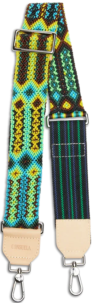 Crossbody Woven Strap Kiwi