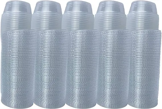 Disposable Clear Plastic Portion Cup PP 1.5oz 2g