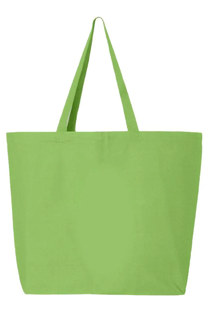 Distressed Courtside Canvas Jumbo Tote