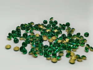 Emerald Chaton Rhinestones
