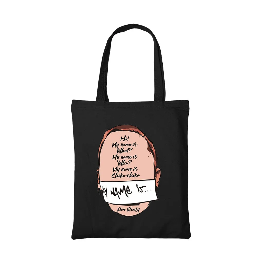 Eminem Tote Bag - My Name Is