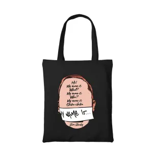 Eminem Tote Bag - My Name Is