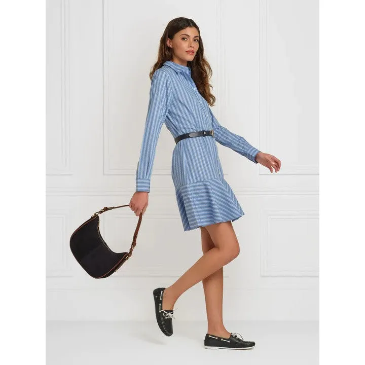 Fairfax & Favor Tetbury Crescent Ladies Shoulder Bag - Navy