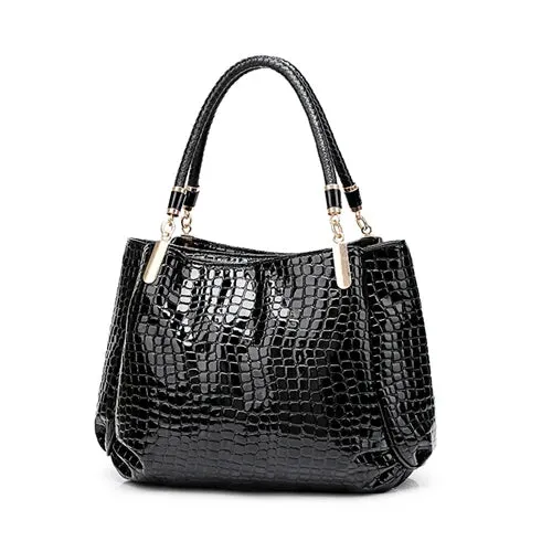 Fashion Alligator pattern pu leather handbag