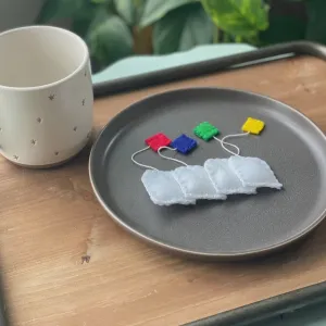 Felt Play Food - Tea Bags