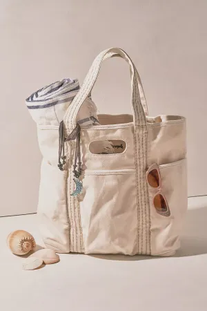 Free People Caravan Canvas Tote in Tea
