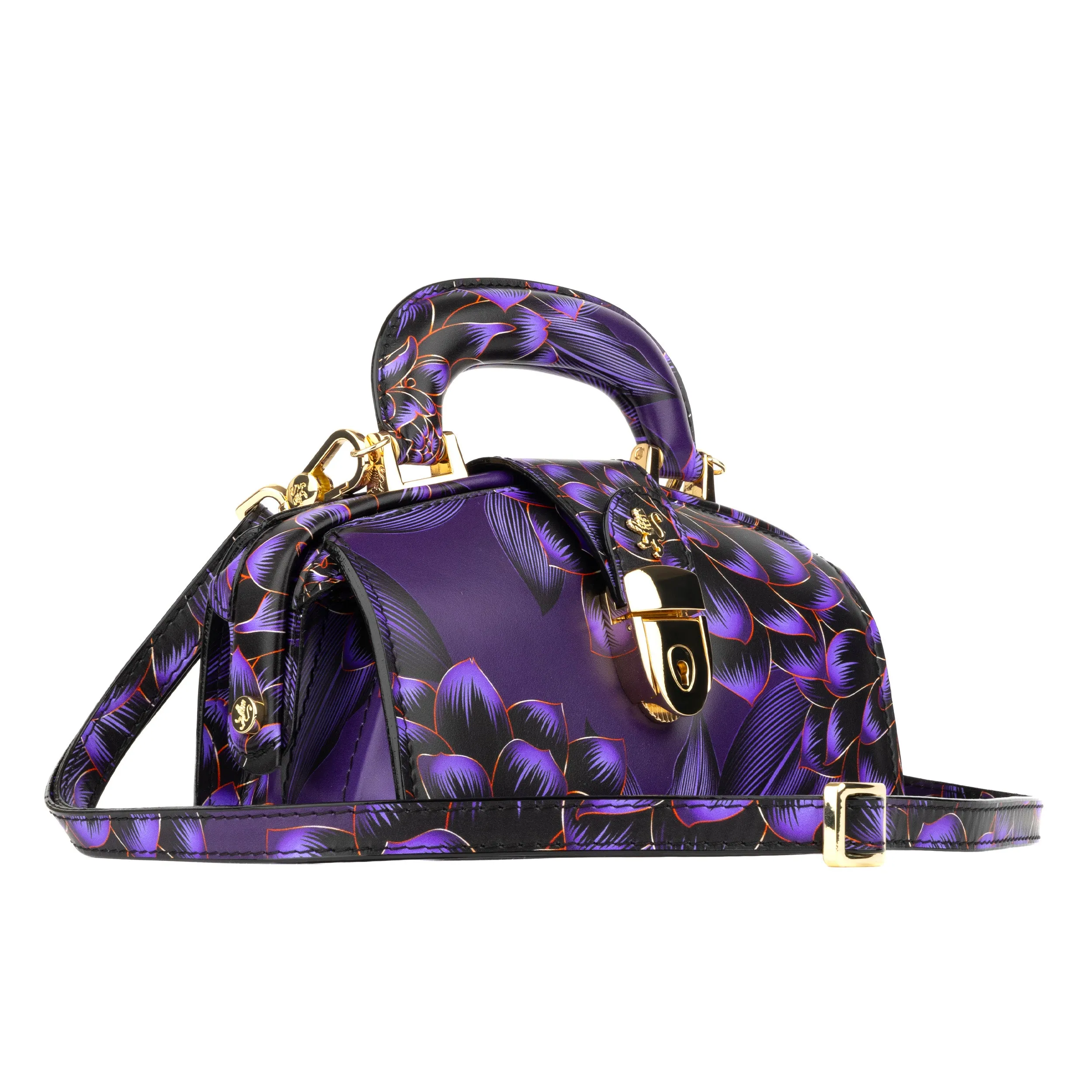 Gazelle Mini - Black & Purple - Handbags